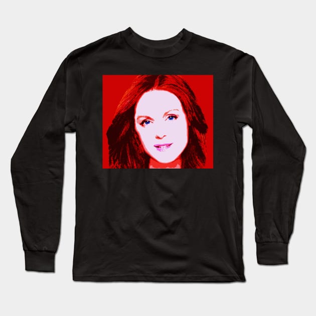 julianne moore Long Sleeve T-Shirt by oryan80